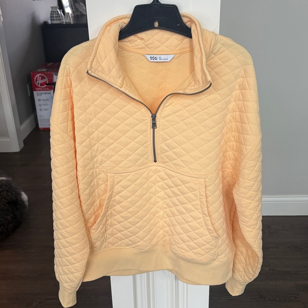 DSG NWOT ladies orange quarter zip Medium - Picture 1 of 6
